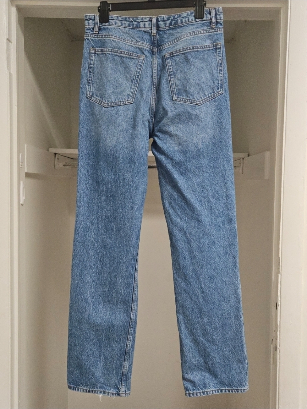 REFORMATION CYNTHIA HIGH RISE STRAIGHT JEANS 29 - Picture 4 of 7